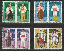 1987 - Costumes Populaires Mi No 4398/4405  MNH - Unused Stamps