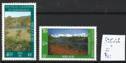 NOUVELLE-CALEDONIE 525-26 ** Côte 3.55 € - Unused Stamps