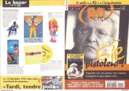 Magazine BDSCOPE 9 1997 Avec GIRAUD Tardi Vicomte Loisel Dupuy Berberian Franquin - Gotlib