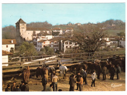 ESPELETTE - FOIRE AUX POTTOKS  (carte Photo Animée) - Kermissen