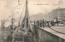 FRANCE - Boulogne Sur Mer - Une Scène De Port - S.B. - Animé - Carte Postale Ancienne - Boulogne Sur Mer