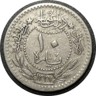 1327 (1912) ٤  - 10 Para Mehmet V "Reshat" à Droite De Toughra  Empire Ottoman - Turkey