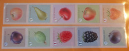 4800 Tot 4809 Fruit M.Meersman Rolzegel 2018 Spotprijs - Coil Stamps
