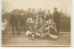 Carte Photo - Sport - Rugby - Equipe De Rugby - Rugby