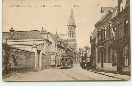 LAMBERSART - Rue Du Bourg Et L'Eglise - Tramway - Lambersart