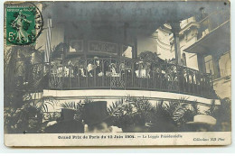 PARIS - Longchamp - Grand Prix De Paris Du 12 Juin 1904 - La Loggia Présidentielle - Autres & Non Classés