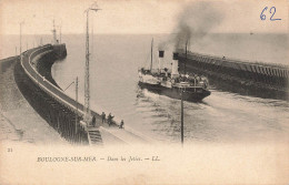 FRANCE - Boulogne Sur Mer - Vue Sur Les Jetées - LL - Carte Postale Ancienne - Boulogne Sur Mer