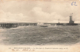 FRANCE - Boulogne Sur Mer - Vue Sur La Jetée Après La Tempête De Septembre 1903 - LL - Carte Postale Ancienne - Boulogne Sur Mer