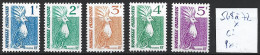 NOUVELLE-CALEDONIE 568 à 72 * Côte 5 € - Unused Stamps