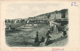 FRANCE - Boulogne Sur Mer - Vue Sur La Plage Et Le Boulevard St Beuve - Animé -  Carte Postale Ancienne - Boulogne Sur Mer