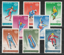 1987 -  J.O. D Hiver Calgary Mi 4418/4425  MNH - Ungebraucht