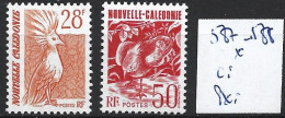 NOUVELLE-CALEDONIE 587-88 * Côte 2.80 € - Unused Stamps