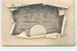 Représentation De Monnaie - Billets De Banque De France - 50 Francs - Münzen (Abb.)