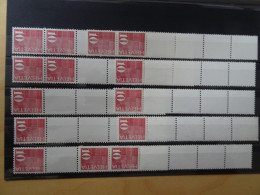 Schweiz 10 Endstreifen Michel 933 Postfrisch (14257) - Coil Stamps