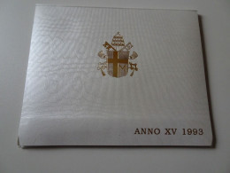 Vatikan Kursmünzensatz 1993 (17886) - Vatican