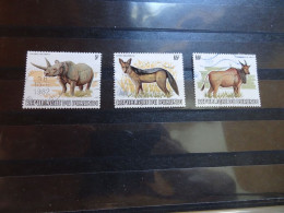 Burundi Michel 1585, 1591, 1592 Tiere Echt Gelaufen (22312) - Usati