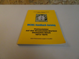 Michel Handbuch Plattenfehler Auf Den Brustschild-Marken (23013) - Handbücher