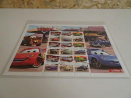 Australien Michel 2690/91/93 Zusammendruckbogen Disney Cars Gestempelt (23954H) - Blocs - Feuillets