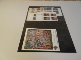 Vatikan Jahrgang 1990 Viererblocks Postfrisch Komplett (24074) - Annate Complete