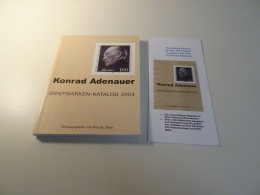 Paul B. Wink Konrad Adenauer Briefmarken-Katalog 2003 (24059) - Deutschland