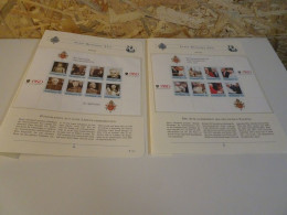 Österreich 2 Personalisierte Kleinbögen Papst Benedikt (24304H) - Personalisierte Briefmarken