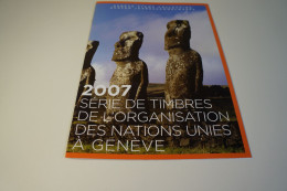 UNO Genf Jahresmappe 2007 Postfrisch (27072H) - Collezioni & Lotti