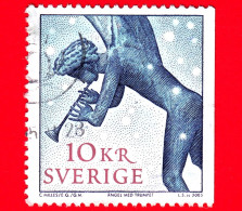 SVEZIA - Usato - 2005 - Natale - Angeli Musicisti - 10 - Used Stamps