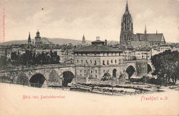 ALLEMAGNE - Blick Vom Deutschherrnkai - Frankfurt A M - Carte Postale Ancienne - Frankfurt A. Main