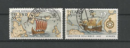 Iceland 1992 Europa  Y.T. 715/716  (0) - Used Stamps