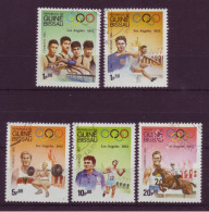 Afrique - Guinée Bissau - 1983 Los Angeles -  - Jeux Olympiques D'été De 1932 - 5 Timbres Différents - 6334 - Guinée-Bissau