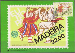 Europa CEPT 1981 Madère - Madeira - Portugal CM Y&T N°75 - Michel N°MK70 - 22e EUROPA - 1981