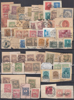 ⁕ Hungary / Ungarn / Magyar Posta ⁕ Collection / Lot - Postmark / Used On Paper - See All Scan - Poststempel (Marcophilie)