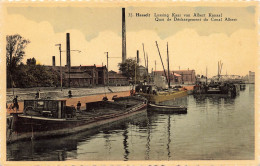 BELGIQUE - Hasselt - Quai De Déchargement Du Canal Albert - Carte Postale Ancienne - Hasselt