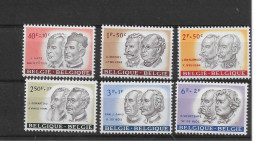België  N° 1176/1181 Xx Postfris Aan Minder Dan 10% Cote - Unused Stamps