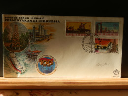 106/241     FDC  INDONESIA  1985 - Luchtpostbladen