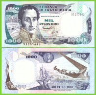 COLOMBIA 1000 PESOS 1992.04  P-432A  UNC - Kolumbien