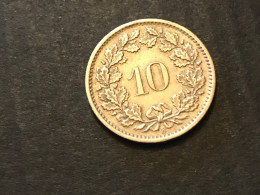 Münze Münzen Umlaufmünze Schweiz 10 Rappen 1969 - 10 Centimes / Rappen