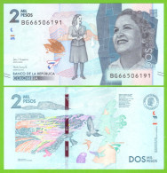 COLOMBIA 2000 PESOS 2020  P-458f  UNC - Colombie