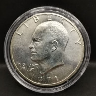1 DOLLAR ARGENT 1971 S  EISENHOWER USA / SILVER - Collections