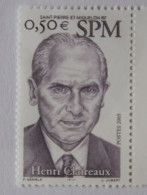 SPM 2005  Henri Claireaux Sénateur  YT 840  Neuf - Unused Stamps