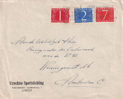 Envelop 16 Dec 1953 Utrecht Naar Amsterdam - Brieven En Documenten