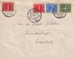Envelop 18 Feb 1947 Leiden (kortebalk) - Brieven En Documenten