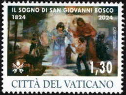 VATICAN CITY 2024 The 200th Anniversary Of The Dream Of St. John Bosco - Fine Stamp MNH - Nuovi