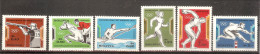 BOLIVIA Olympic Games-68(horse,shooting,canoe) Set 6 Stamps  MNH - Other & Unclassified