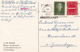Briefkaart 2 Apr 1953 Eindhoven Naar Den Haag - Brieven En Documenten