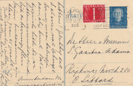 Briefkaart 2 Jul 19531 Amsterdam CS Naar Sittard - Brieven En Documenten