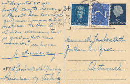 Briefkaart 6 Okt 1954 's Gravenhage Naar Oostenrijk - Brieven En Documenten