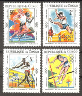 CONGO Olympic Games-72 Set 4 Stamps  MNH - Other & Unclassified