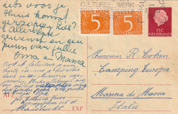 Briefkaart 3 Aug 1965 Maastricht Naar Italie - Covers & Documents