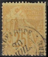 FRANCE COLONIES Emissions Générales 53 (o) Type Alphée Dubois (CV 7 €) [ColCla] 1 - Alphée Dubois